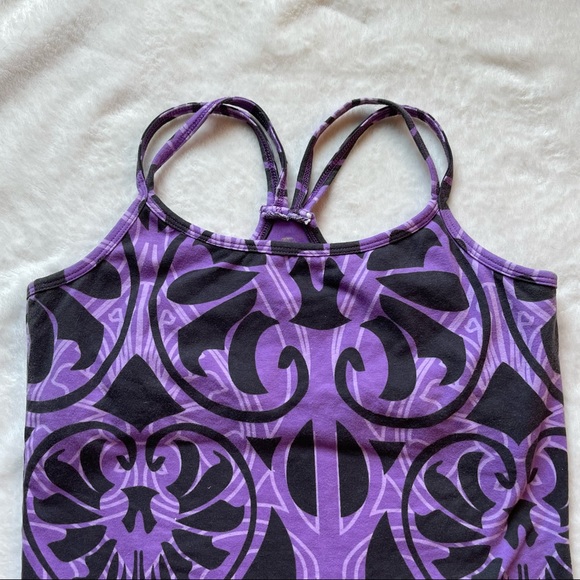 Balance Collection purple & black racer back athletic tank top size large - Picture 3 of 14